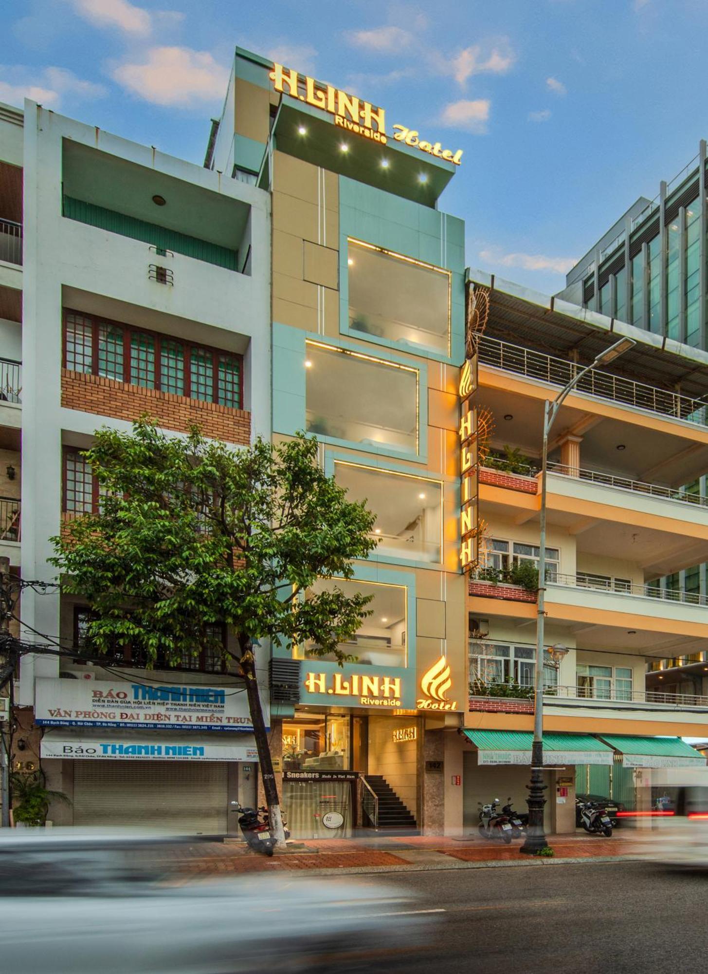 Hoang Linh Riverside Hotel Danang Exterior foto